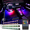 New Motor Remote Music Voice Control Colorful Atmosphere Lamp Foot-sole Light