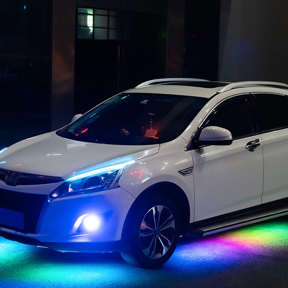 RGB Running LED Rock Lamp 