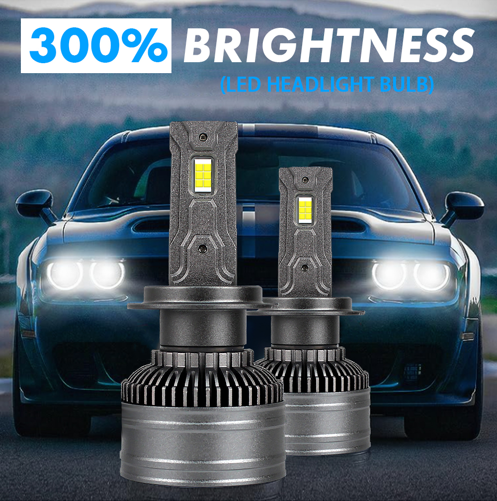 R15 65W Auto LED Headlight Bulb H4 9005