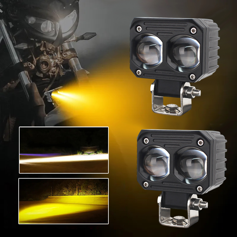 Hot Selling 30W Motorcycle LED Spotlight Fog Light Motorcycle Modified Headlights