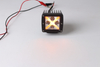 Mini X-Shaped LED Square Light 20W 3.5inch Spot Lamp Off-Road Vehicle Lighting System