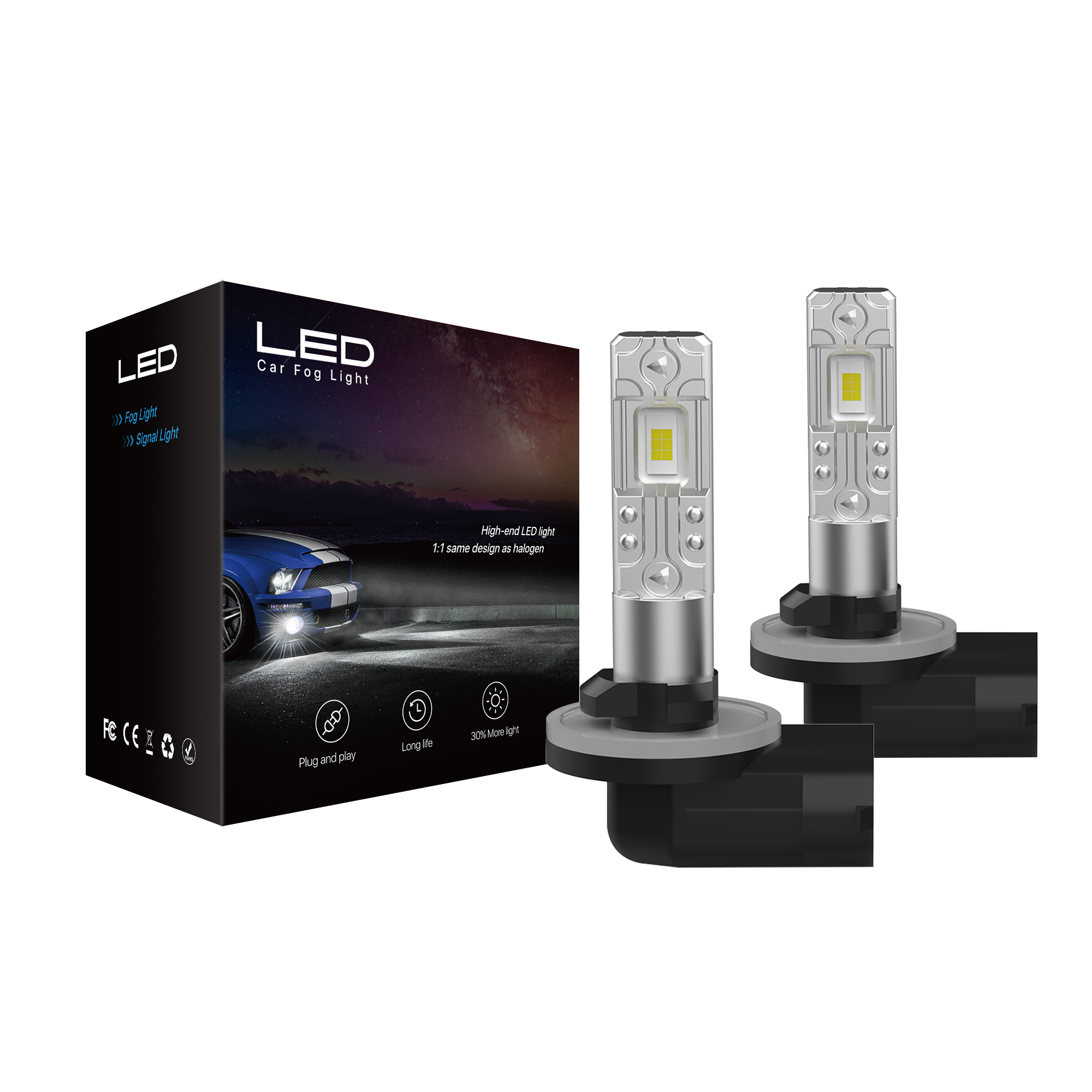 Super Bright Wholesale V1 Led Headlight Bulb