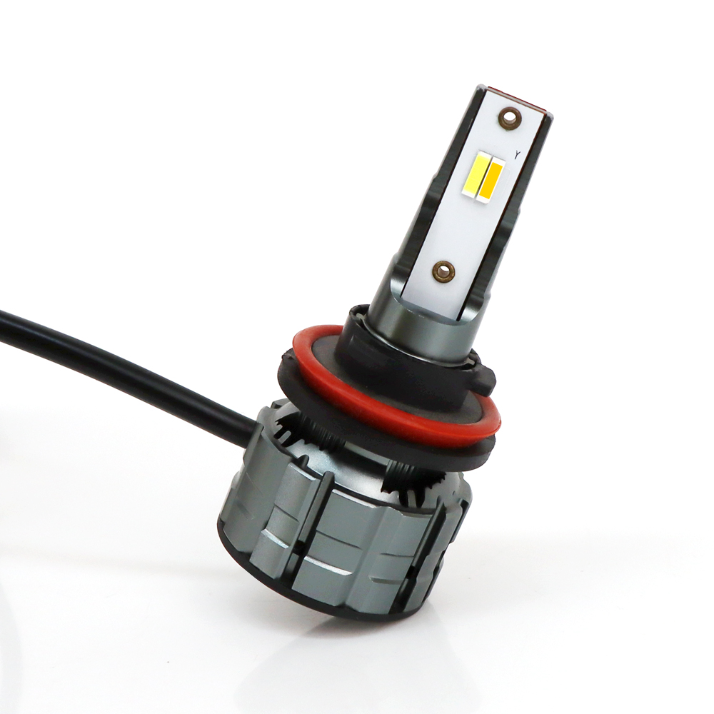 2023 New F6 Led Headlight 12v White amber Waterproof 80W 16000Lm Headlamp