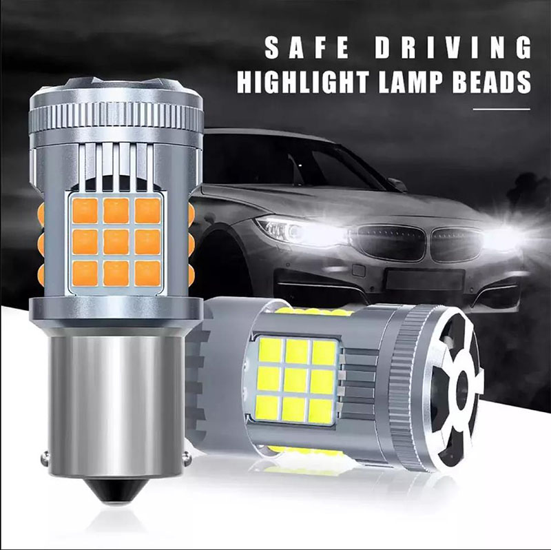 Super Bright LED Light T20 Canbus with Fan 1156 1157 Tail Light
