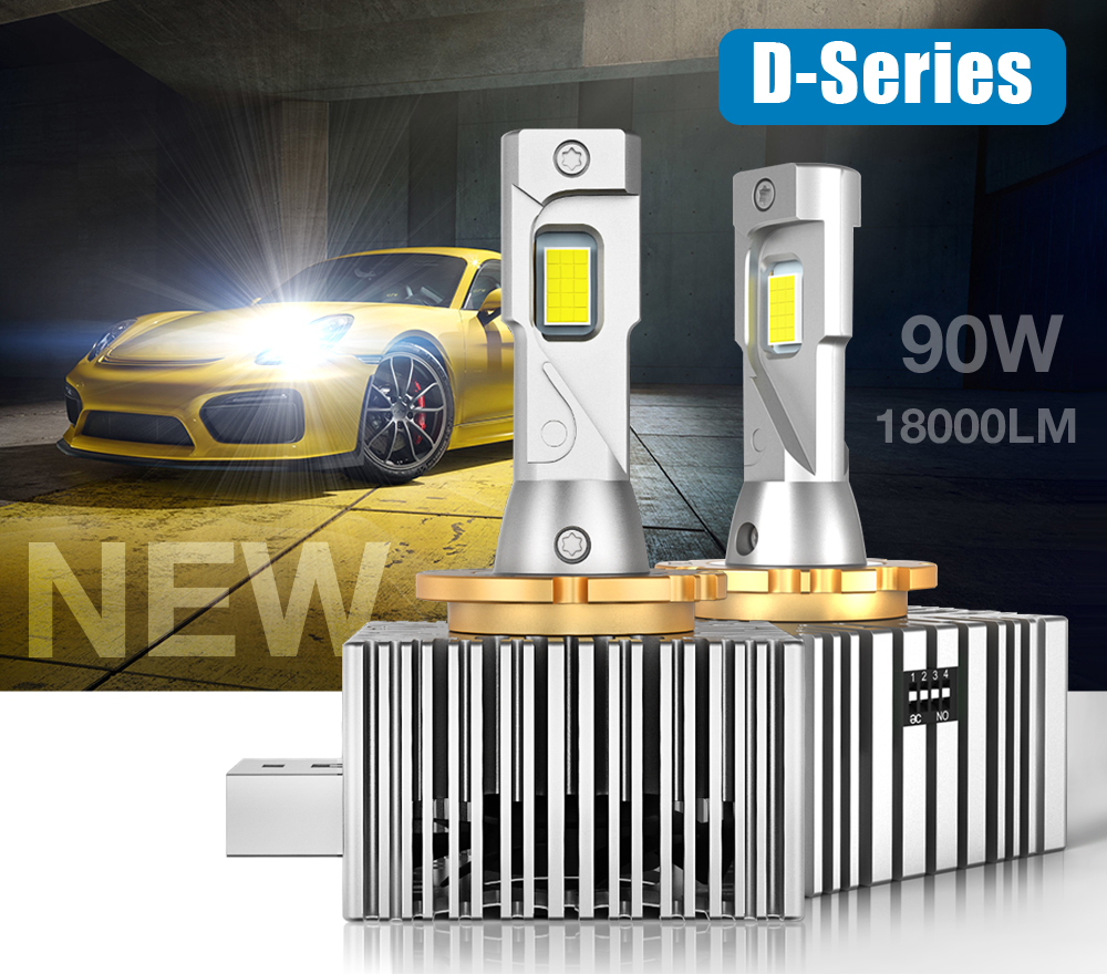 Replace Xenon Bulb Canbus LED Headlight D1S D2S D3S D4S D5S