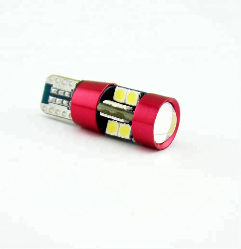 19 SMD3030 T10 Canbus With lens Auto Indicator Light 7 Colors Optional Signal Light