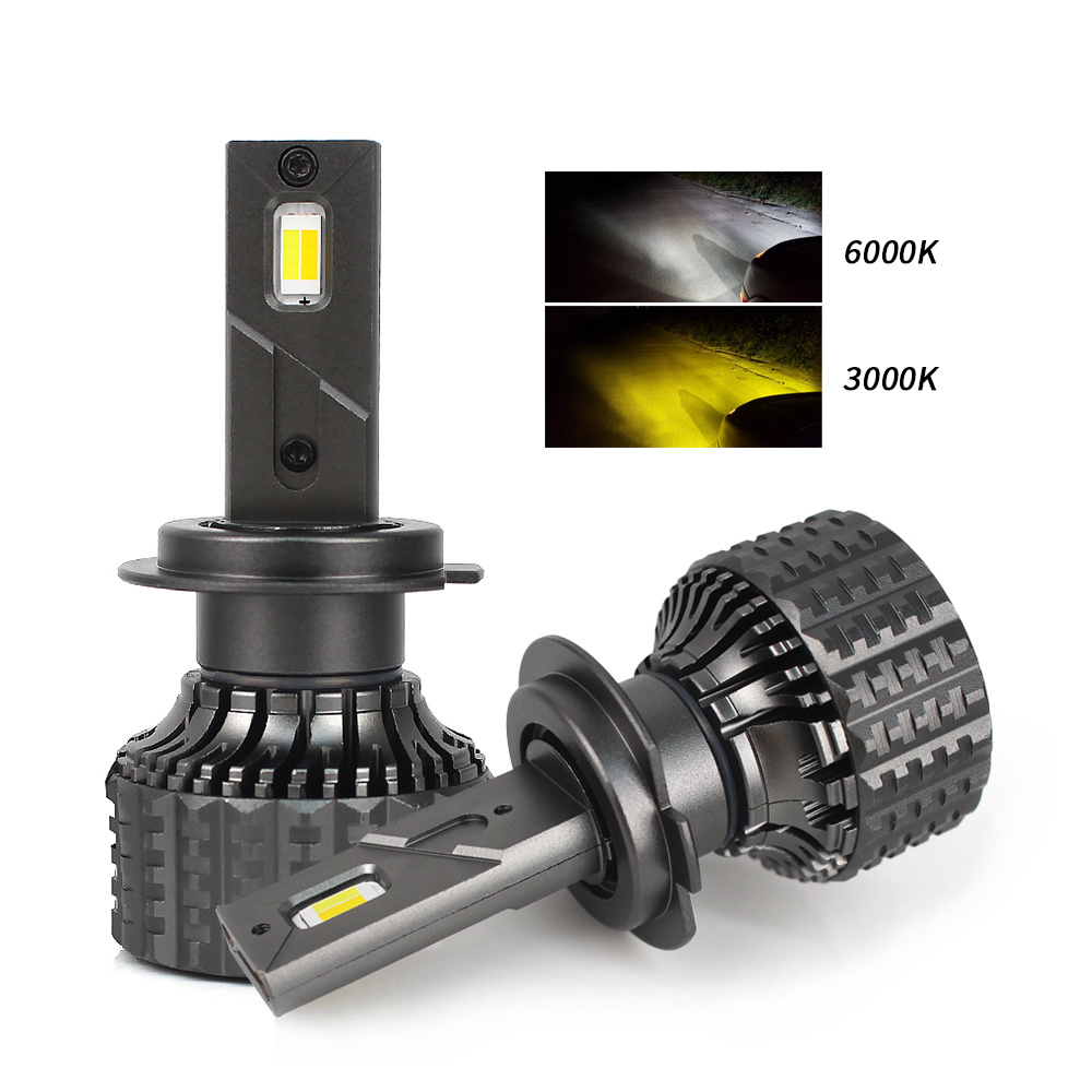 High Power V8 Automotive LED Headlight H1 H3 H4