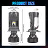 High Power M01-1 Projector Led Headlight 12v White Waterproof 100W 12000LM Headlamp