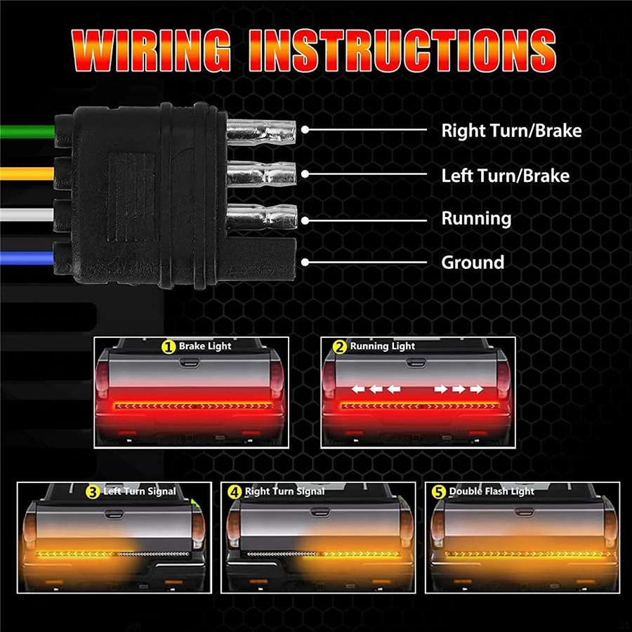 Fishbone Shape LED 5630 LED Strip Light for Tail Light