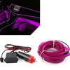 Auto Interior 1M 2M 3M 5M Ice Blue LED Cold Light Atmosphere Lamp