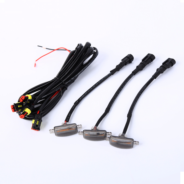 Auto Mid-grid Grille Light Car Universal LED Lamp