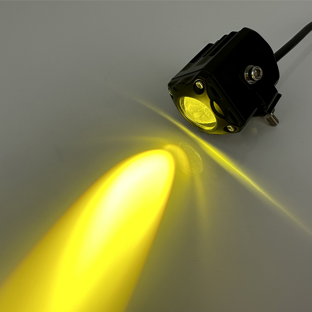 Hot Style LED Spot Lamps Mini Square Motorcycle Overhead Lights Highlighted Motorcycle Spotlights