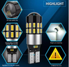 30 SMD3014 T10 with Lens Canbus 6000K Car Signal Light
