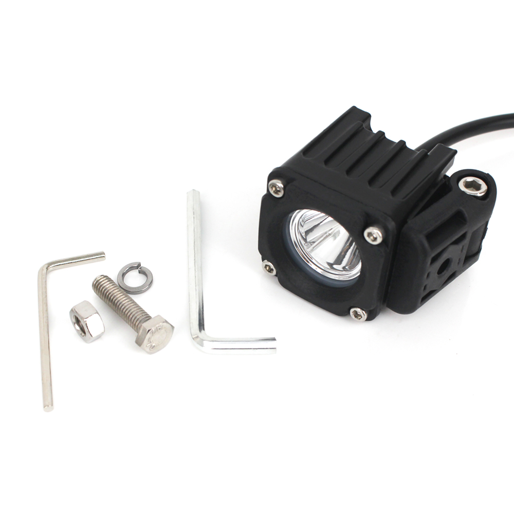 Mini Motorcycle LED Light Square Spotlight Off-Road Vehicle Working Lamp