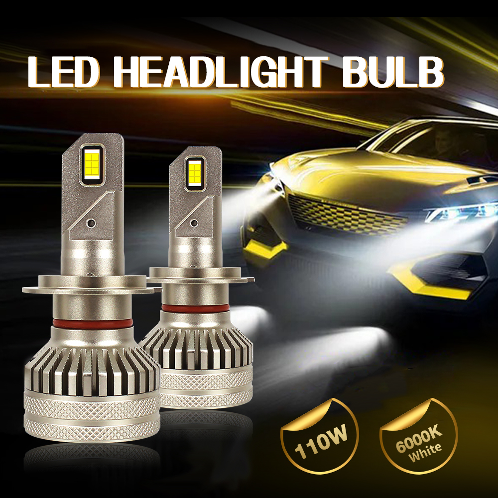 L12 110W 22000LM Led Headlight Bulbs H4 H7 H11 9005 for Car