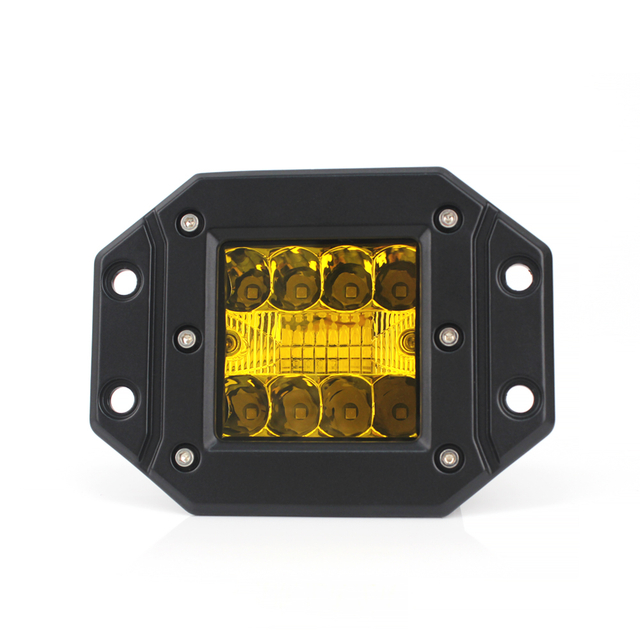 Hot Selling 48W LED Light Yellow 4.8 inch Led Bulb for Truck Off-road Vehicle