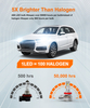 Z4 Led Wireless Auto Light 100W 20000LM Car Headlamp