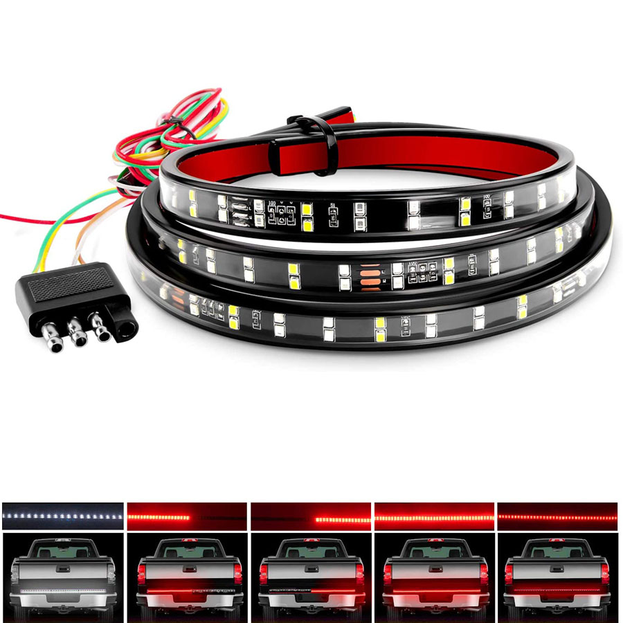 Two Rows LED 2835 Pickup Tail Light Strip Light