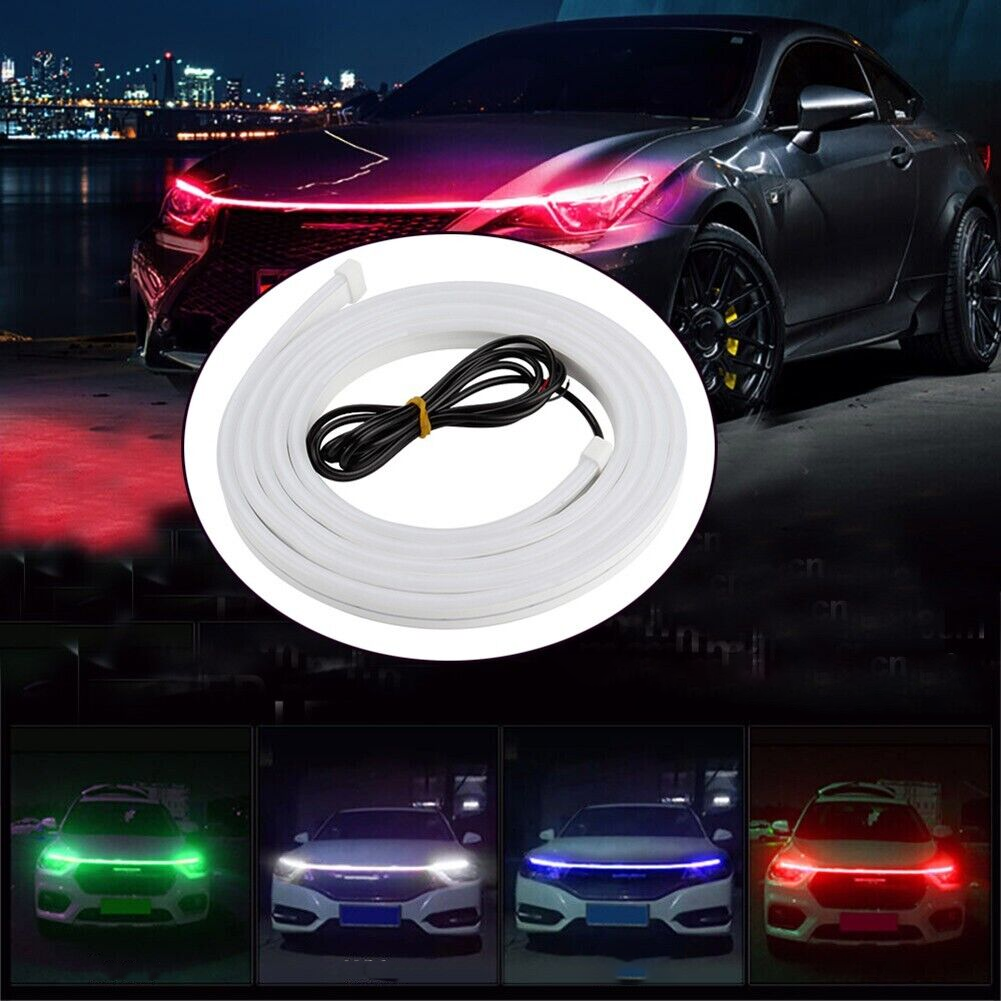 Multi-color LED Strip Light For Car Hood Atmosphere Lamp