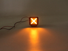 Mini X-Shaped LED Square Light 20W 3.5inch Spot Lamp Off-Road Vehicle Lighting System