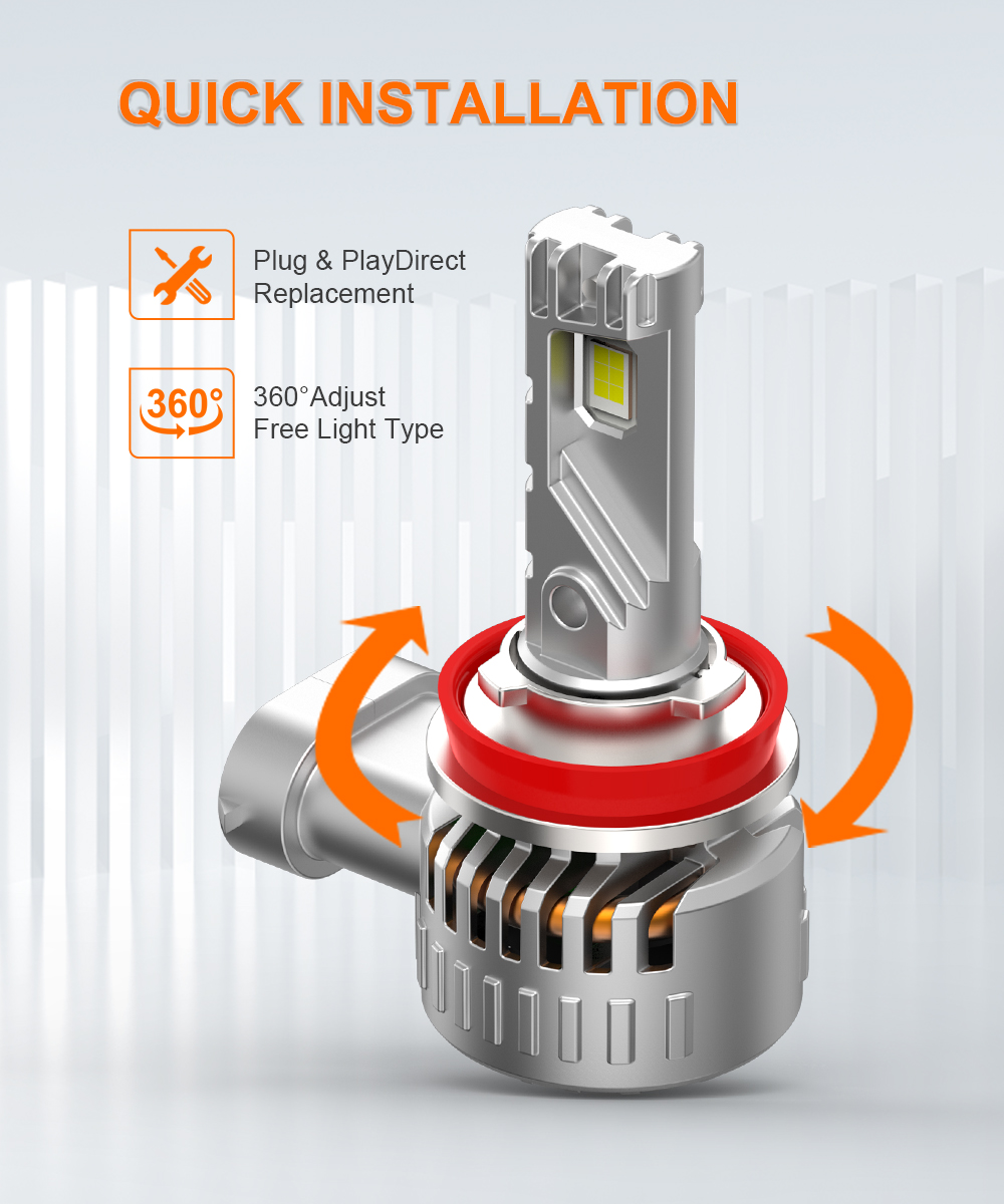 Z4 Led Wireless Auto Light 100W 20000LM Car Headlamp