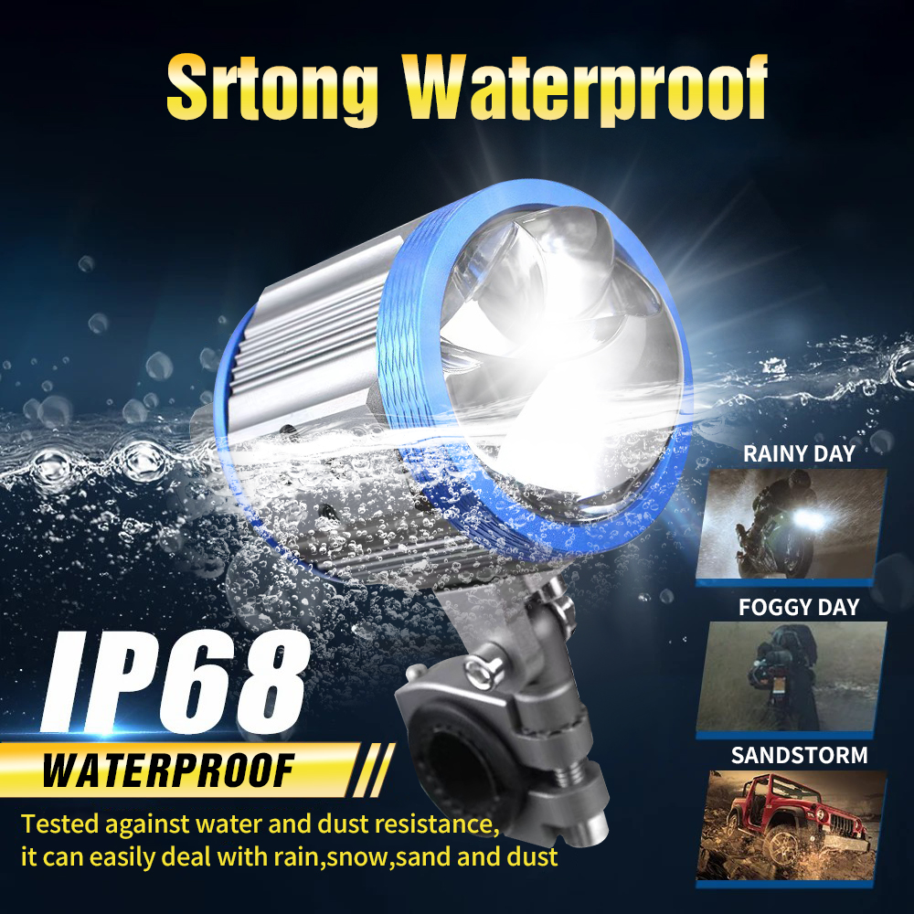 Led Spot Light 12v Motorcycle Led Work Light 