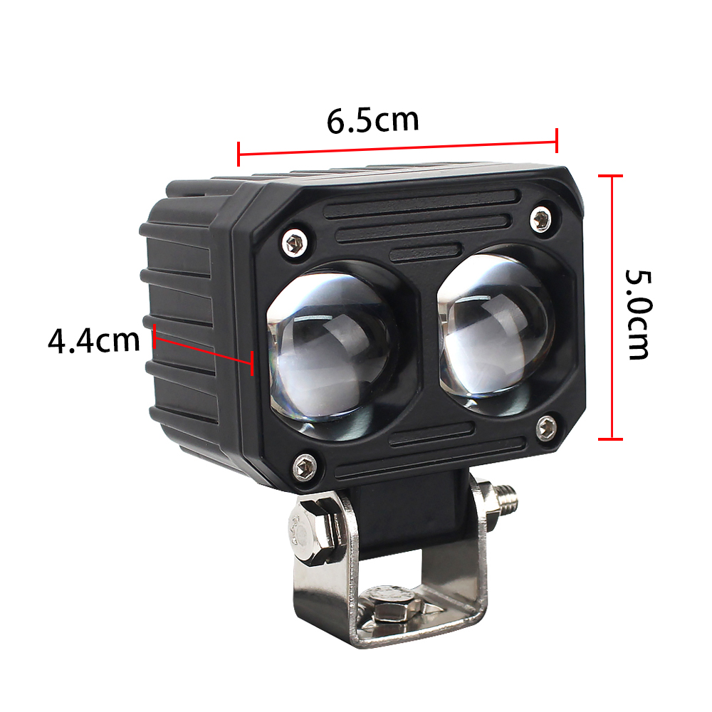 Hot Selling 30W Motorcycle LED Spotlight Fog Light Motorcycle Modified Headlights