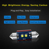 Festoon Canbus LED Interior Dome Light 6W 6000K License Plate Light
