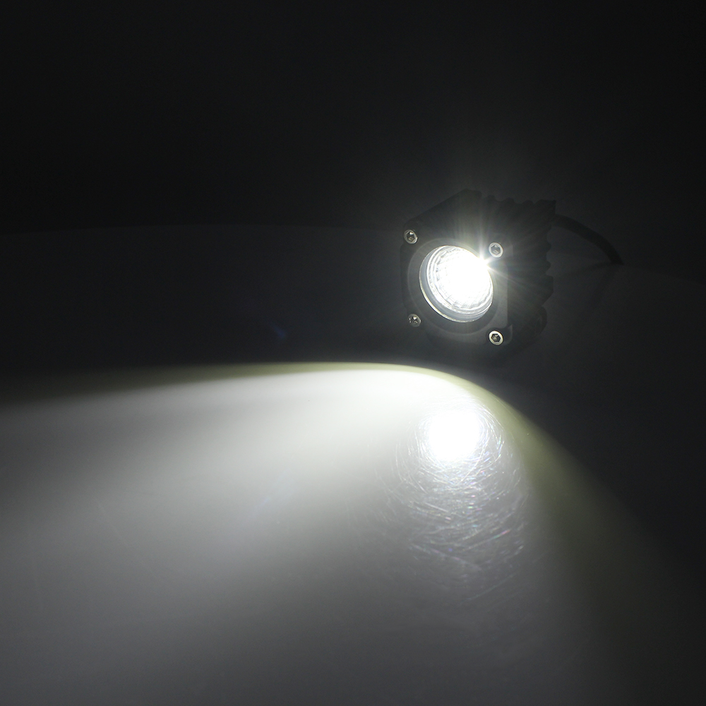 Mini Motorcycle LED Light Square Spotlight Off-Road Vehicle Working Lamp