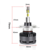  360 Illumination LED Headlight Bulb R7 For Car