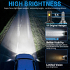 Hot Selling F4 Led Headlight 12v White Waterproof 300W 100000Lm Headlamp