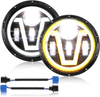 7 Inch Round High Low Beam Led Headlight Motorcycle White Amber for Jeep
