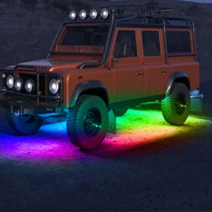 RGB Running LED Rock Lamp 