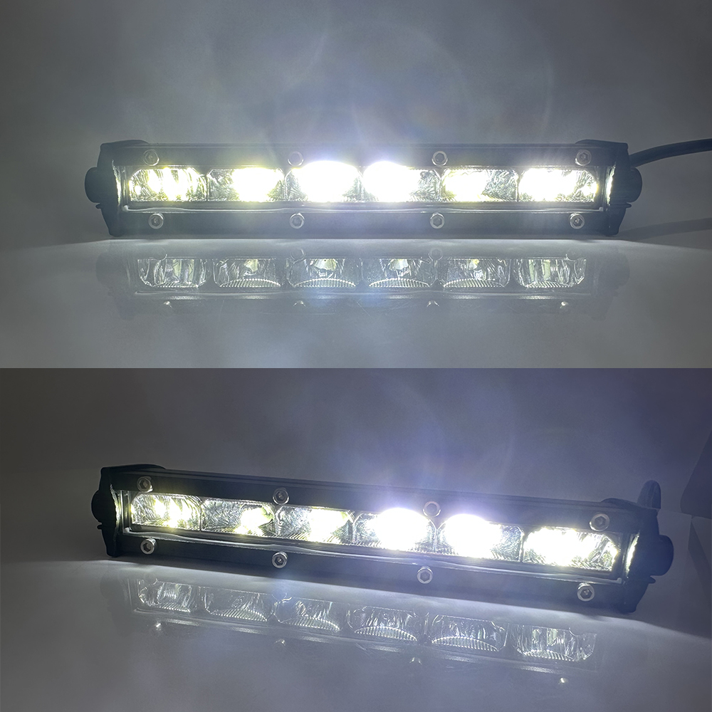 New Lathy Car LED Light Bar 50W Highlight Spot Beam Lamp Truck Driving Auxiliary Bulb