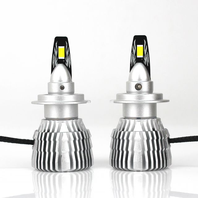  New Mi6 Led Headlight 12v White Waterproof 130W 30000Lm Headlamp