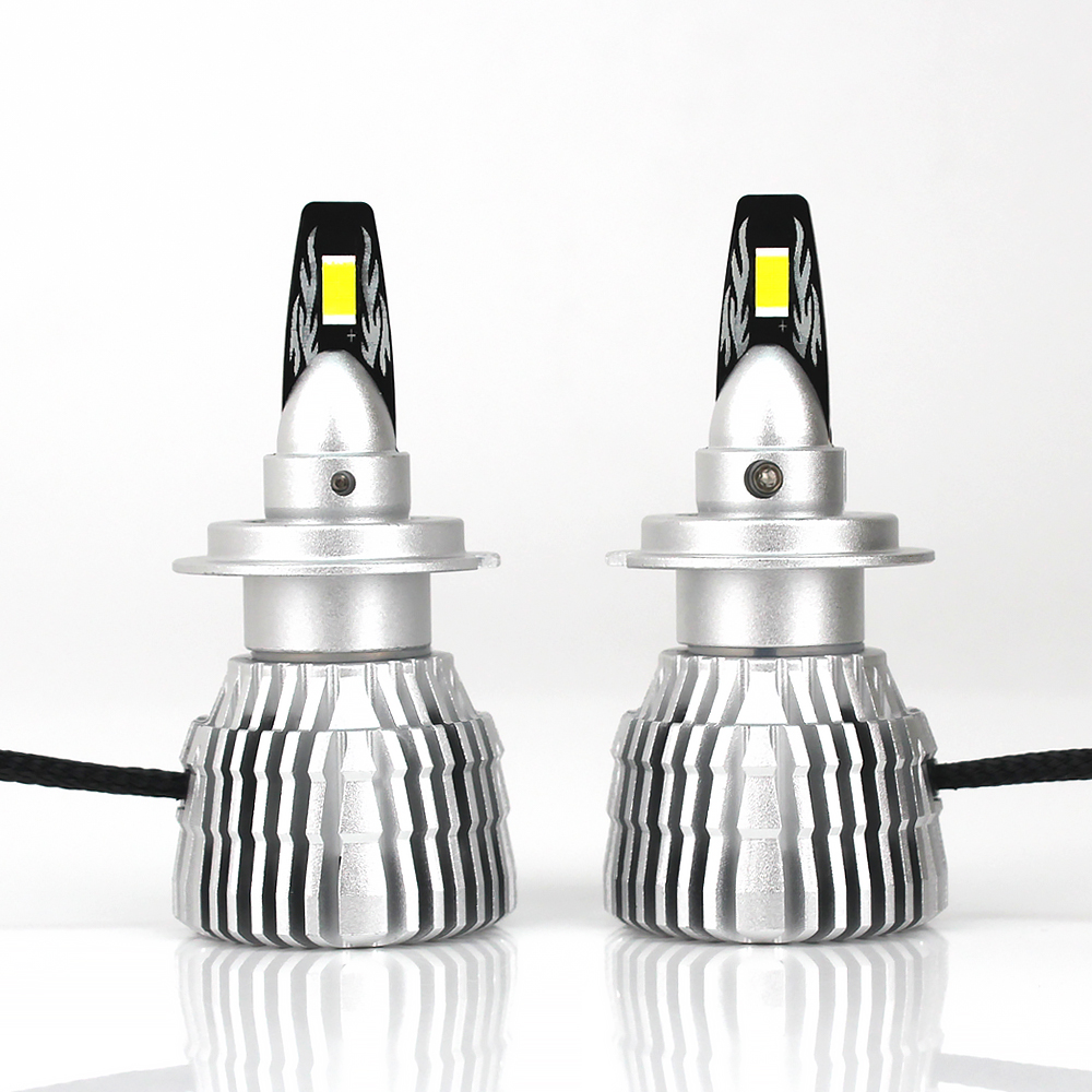  New Mi6 Led Headlight 12v White Waterproof 130W 30000Lm Headlamp