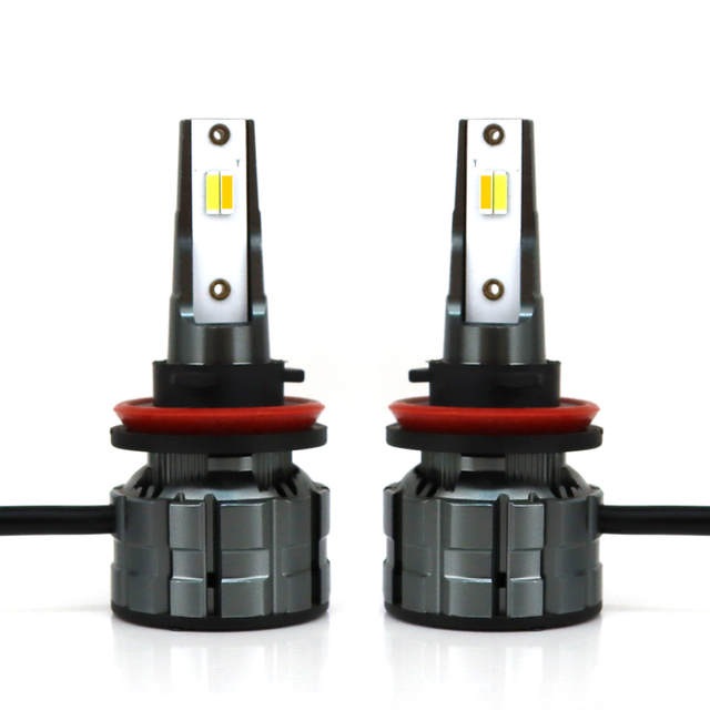 2023 New F6 Led Headlight 12v White amber Waterproof 80W 16000Lm Headlamp