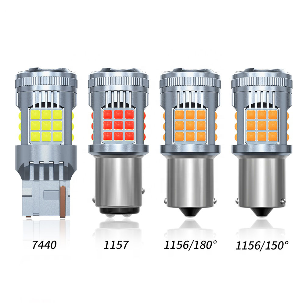 Super Bright LED Light T20 Canbus with Fan 1156 1157 Tail Light