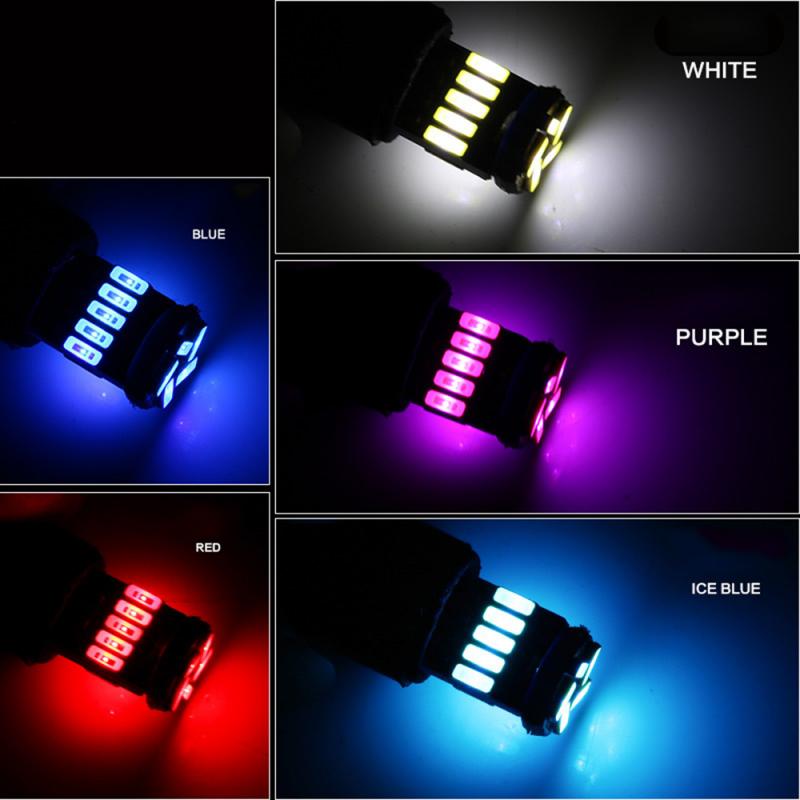 15 SMD4014 T10 Canbus White/Amber/Green Optional Automotive Signal Light