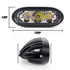 Newly Launched 3PCS LED Light 6.3 Inch Fog Lamp 6000K Truck Driving Auxiliary Bulb