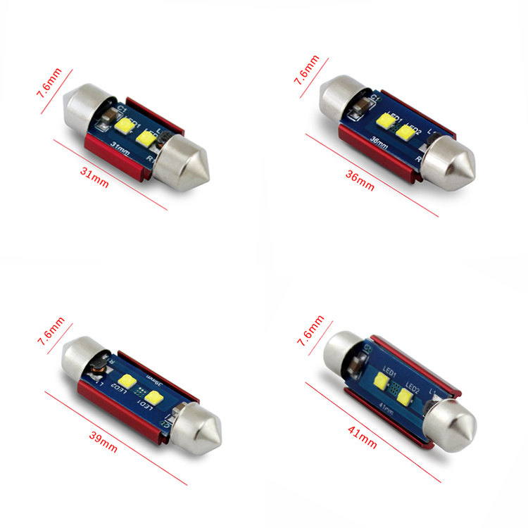Festoon Canbus LED Interior Dome Light 6W 6000K License Plate Light