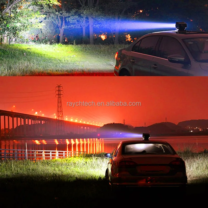 001Laser-70W LED Searching Light with Demote Control
