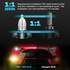 Super Bright 360 Car Fog Lights Day Driving Running Light