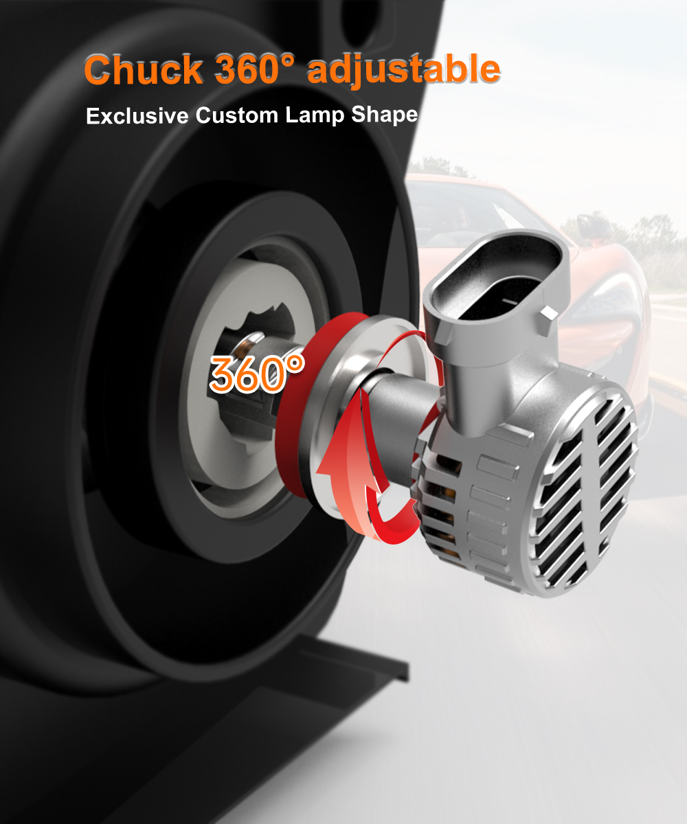 Z4 Led Wireless Auto Light 100W 20000LM Car Headlamp