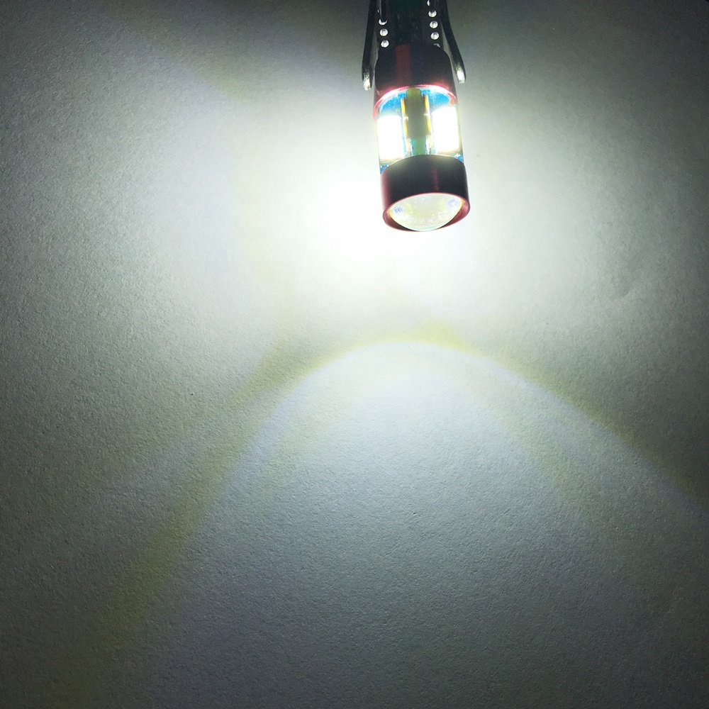19 SMD3030 T10 Canbus With lens Auto Indicator Light 7 Colors Optional Signal Light
