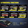 White Yellow Red Three Colors Three Rows LED 2835 Pickup Tail Light