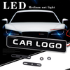 White Vehicle LED Logo Lamp For Grille Bonnet Atmosphere Light