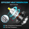 Super Bright 360 Car Fog Lights Day Driving Running Light