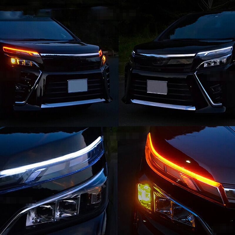 30CM 45CM 60CM Dual Color Running LED Strip Light