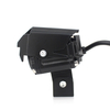 Double-color 3 Lens LED Motorcycle Spotlight 32W Twin Fans Universal Motorcycle Headlight